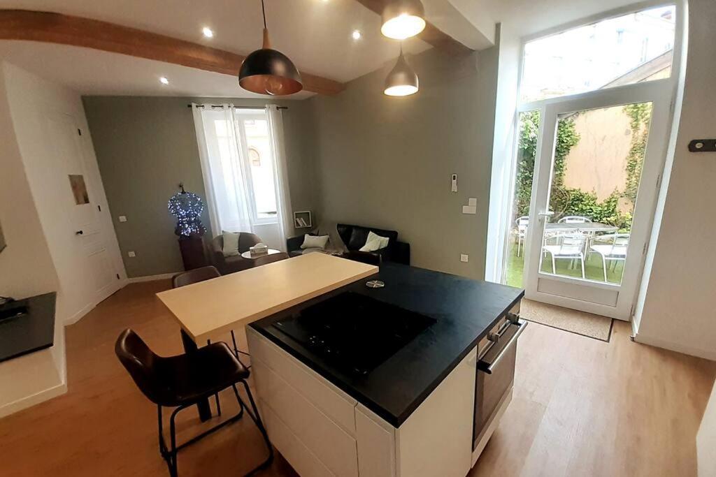 Classe 4 Etoiles - Cybele - Centre Ville 2 Chambres, Cour Privative Et Garage Vienne  Luaran gambar
