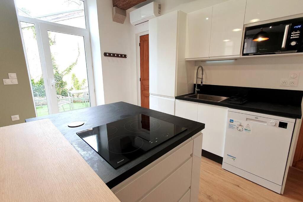 Classe 4 Etoiles - Cybele - Centre Ville 2 Chambres, Cour Privative Et Garage Vienne  Luaran gambar