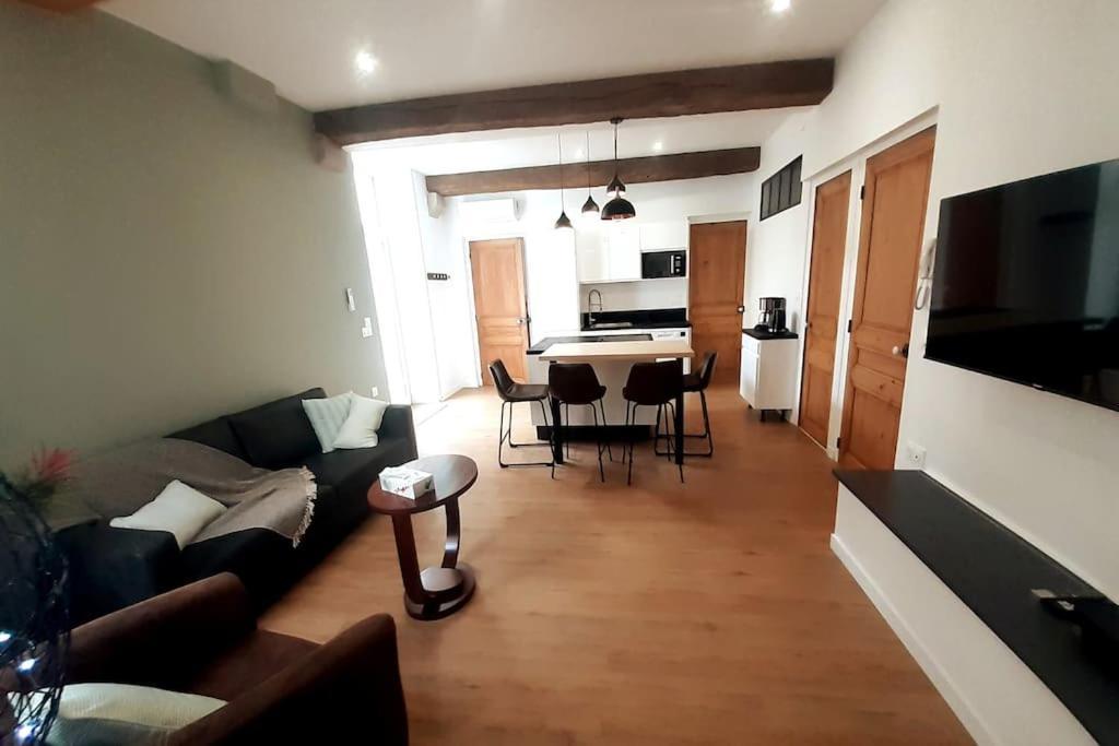 Classe 4 Etoiles - Cybele - Centre Ville 2 Chambres, Cour Privative Et Garage Vienne  Luaran gambar