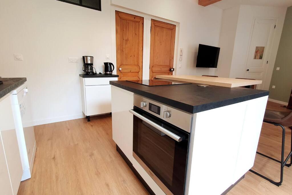 Classe 4 Etoiles - Cybele - Centre Ville 2 Chambres, Cour Privative Et Garage Vienne  Luaran gambar